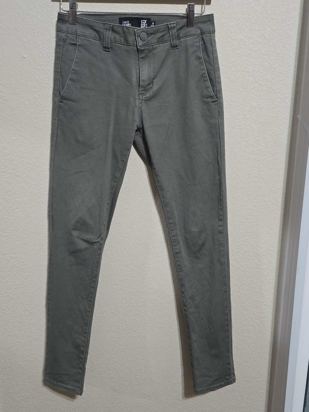 RSQ Men's Chinos in Olive
